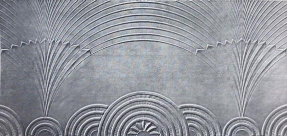 Art Deco Lincrusta Wall Covering